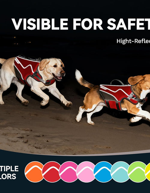 Load image into Gallery viewer, New Neoprene Sports Style Dog Life Jackets, Snug &amp; Safer Dog Life Vest with Superior Buoyancy &amp; Rescue Handle
